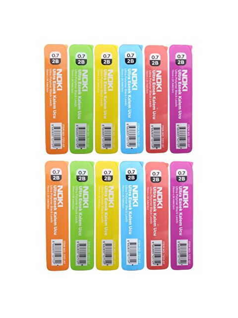 Noki Ultra Esnek 2B 75 mm 0.7 Kalem Ucu 24'lü 12 Tüp 7217-07 - S000178991-19351