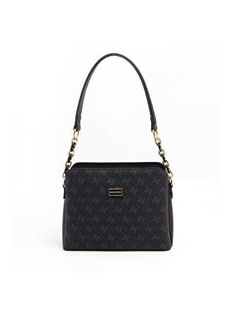 Silver Polo Kadın Çapraz Çanta 937-45613 SILVER POLO ÇAPRAZ BAYAN ÇANTASI M178 SİYAH-MAT SİYAH - S000507650-19351