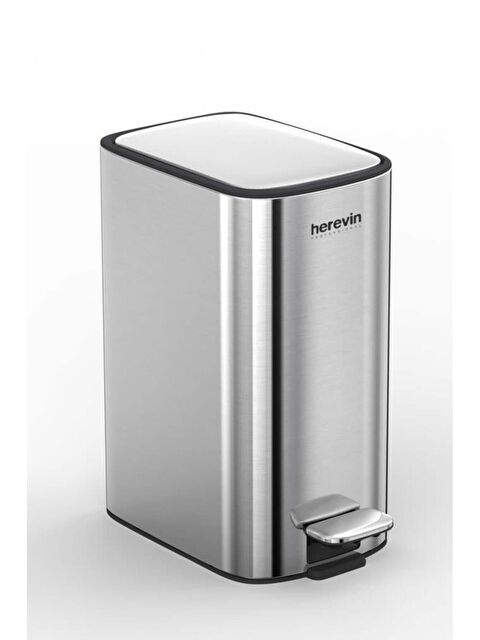 Herevin 11 Lt Paslanmaz Çelik Çöp Kovası