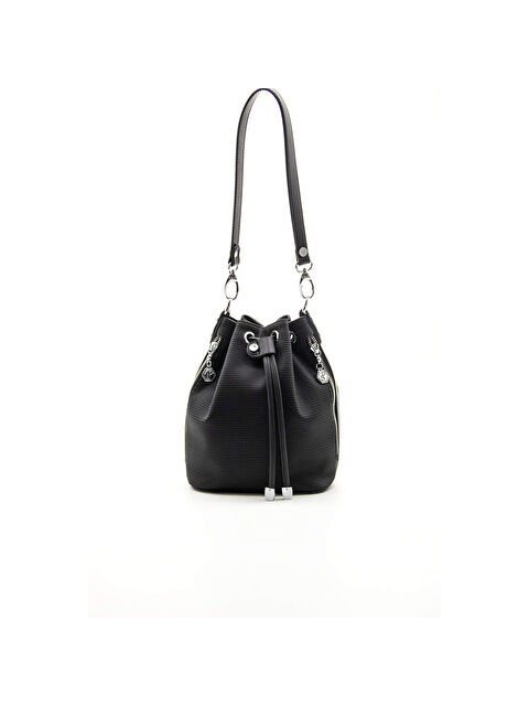 Silver Polo Kadın Çapraz Çanta 1137-44768 SILVER POLO ÇAPRAZ BAYAN ÇANTASI M86 SİYAH-MAT SİYAH - S000507653-19351