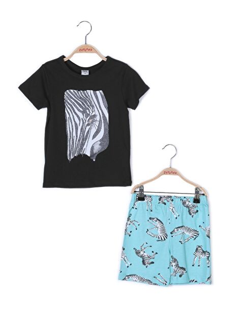 ZEYLAND Kız Çocuk Kısa Kollu Pijama Takımı - S000315488-18194
