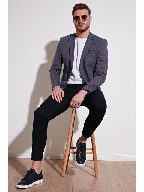 Buratti Slim Fit 6 Drop Çift Yırtmaçlı Blazer Ceket SAVUE - S000012158-29672