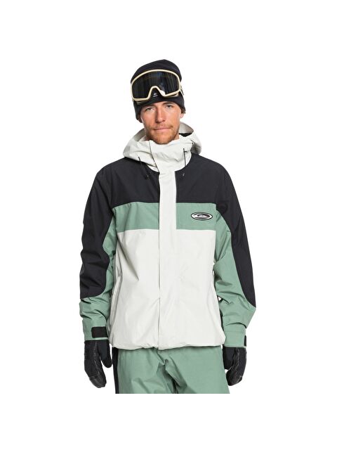 Quiksilver High Altitude Gore-tex Jk Erkek Bej Snowboard Kayak Montu - S000520871-19966