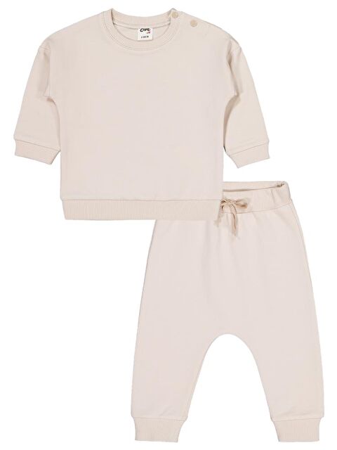 Civil Baby Basic 6-18 Ay Takım - Bej 18-24 Ay - S000483161-25636