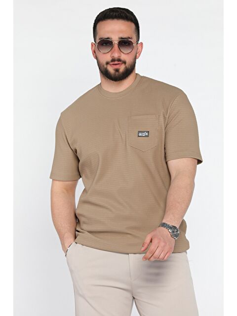 Mishar İtalia Bisiklet Yaka Cepli Erkek Tişört - S000373003-26429