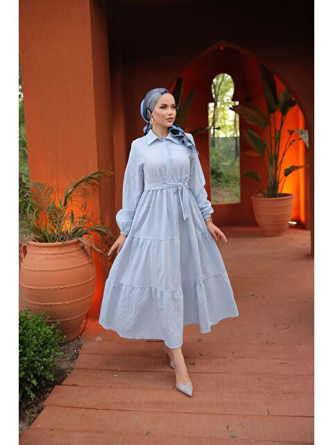 Comstar Terikoton Elbise - S000217305-3642