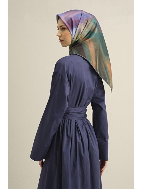 ARMİNE Obje Desenli Saf İpek Sura Eşarp 9308 06 - S000500542-23173