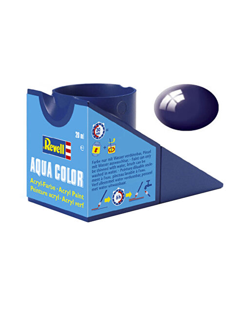 Revell 36154 Night Blue Gloss 18 Ml Su Bazlı Maket Boyası - S000299590-10231