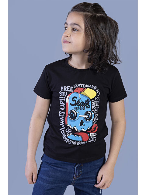 Toontoykids Erkek Çocuk Baskılı Tişört - S000384764-19351