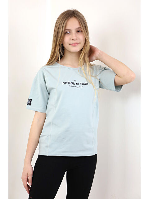 Toontoykids Kız Çocuk Baskılı Tişört - S000384765-526