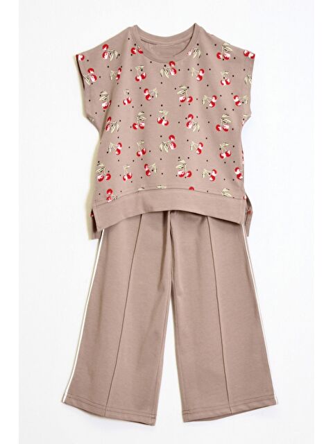 Modanino Kız Çocuk 2'li Takım - %100 Pamuk Süprem- 3-7 Yaş 12248 - S000386291-29705