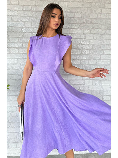 Gülseli Kadın Bisiklet Yaka Kiloş Elbise - S000299582-17878