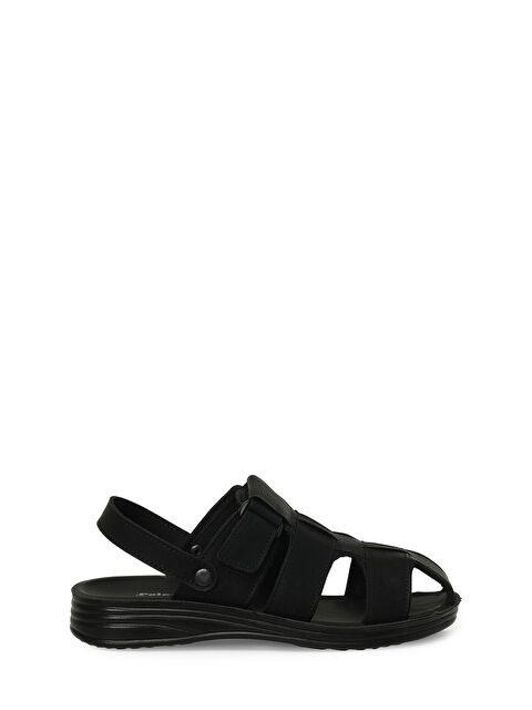 Polaris 410013.M Siyah Erkek Sandalet