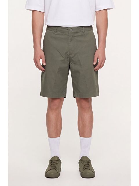 Sabri Özel Haki Erkek Şort