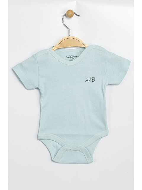 AZİZ BEBE Erkek Kız Bebek Çıtçıtlı % 100 Pamuk Body & Zıbın - S000383588-19976