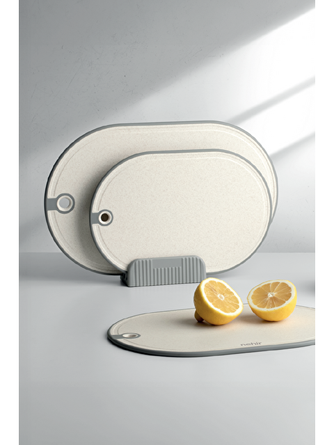 Nehir Linda Silikon 3 Parça Kesme Tahtası - S000518595-20063