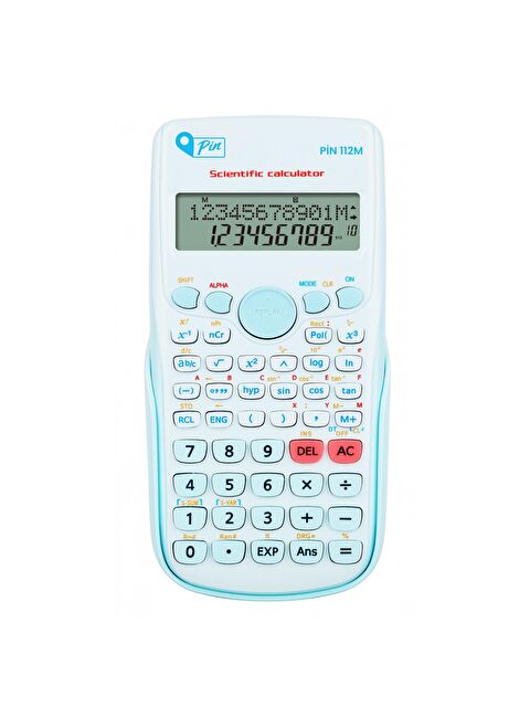 Pin 112M Mavi 240 Bilimsel Fonksiyonlu Hesap Makinesi GKE - S000450850-17234