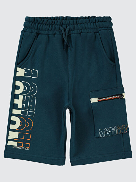 Civil Boys Erkek Çocuk Kapri 10-13 Yaş Petrol