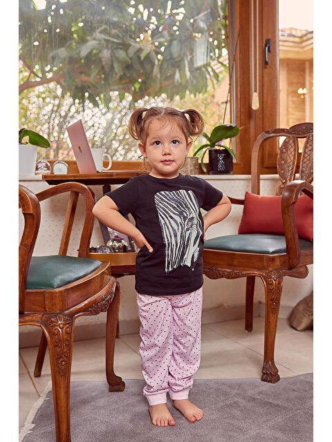ZEYLAND Kız Çocuk Kısa Kollu Pijama Takımı - S000315500-20024