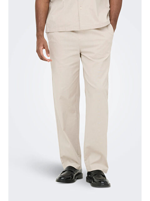 Only&Sons Onsreid  Pamuklu Normal Bel Dar Paça Pantolon 22036359
