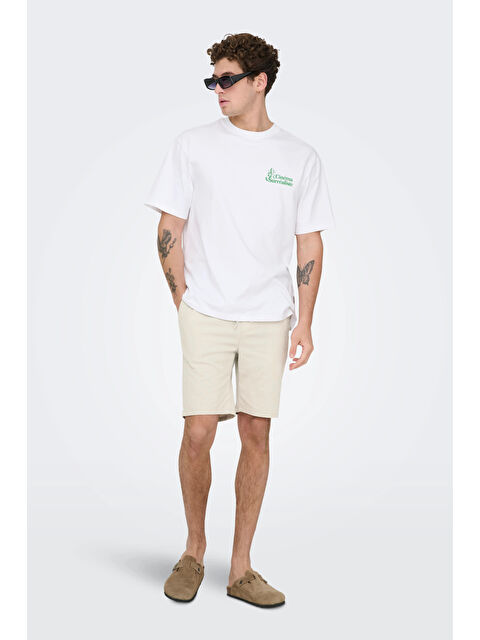 Only&Sons Onsreid Normal Kalıp Pamuklu Normal Bel Short 22036361