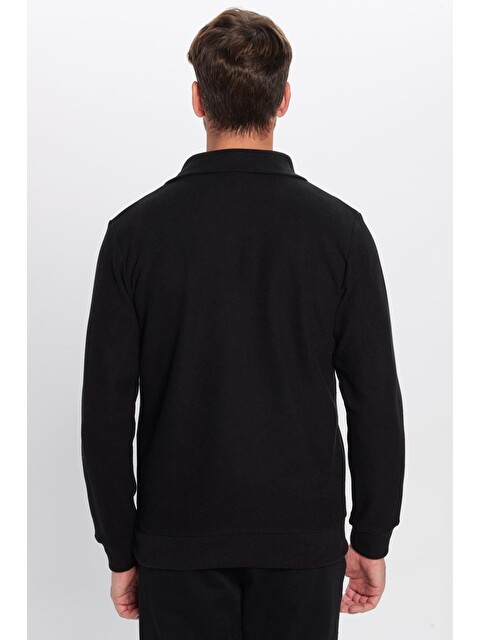 TUDORS Unisex Relax Fit Rahat Kesim Fitilli Desenli Pamuklu Yarım