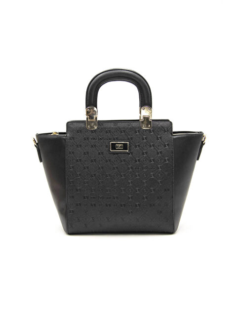 Silver Polo Kadın Çapraz Çanta 1108-43256 M46 Siyah-Mat Siyah - S000507682-19351