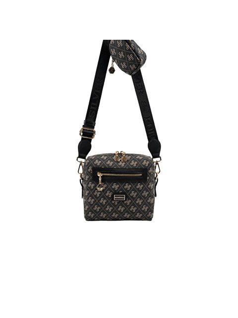 Silver Polo Kadın Çapraz Çanta 1038-48492 SILVER POLO ÇAPRAZ BAYAN ÇANTASI M178 FÜME-MAT SİYAH - S000507686-20600