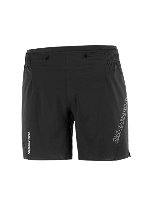 Salomon Sense Aero 7 Erkek Siyah Koşu Şortu - S000522079-19351