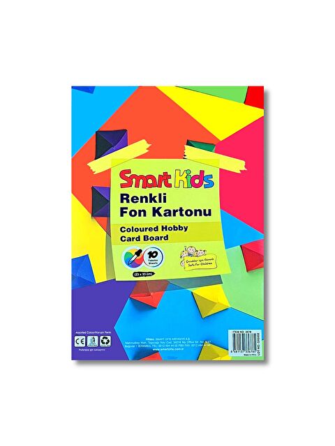 Smart Kids 23x33 Fon Kartonu 10 Renk (3678) - S000515187-23173