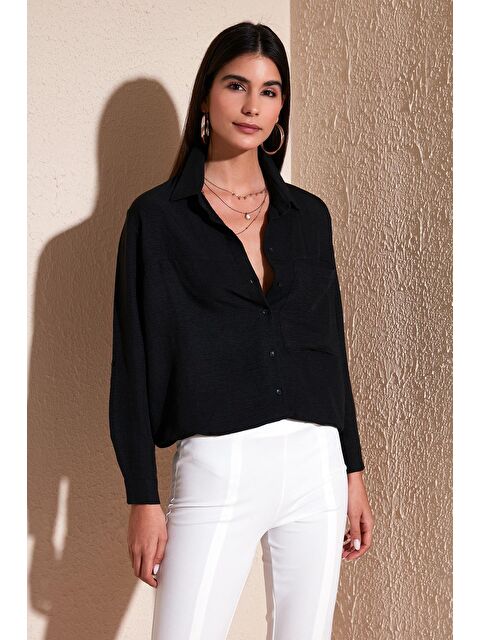 Lela Relaxed Fit Tek Cepli Gömlek 67040852S4 - S000162599-19351