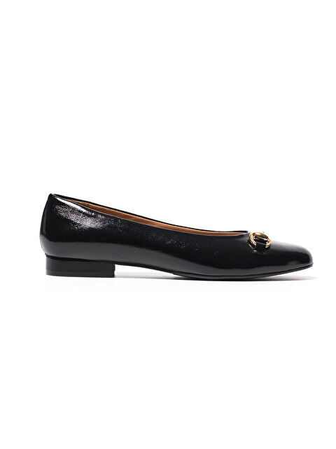 Chiara Bellini Kadın Babet 69 32 V1 Patent Leather Weinkled - S000509408-19351