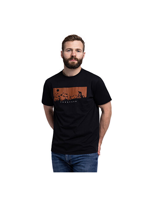 Trespass Nellow - Casual T-shirt Erkek Siyah Tişört - S000490566-19351