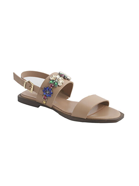 Giuseppe Mengoni Kadın Sandalet MX-M.24214 ZS-R543 Ten - S000509493-19928