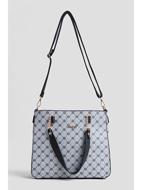 ARMİNE Çanta Noktalı 25Yd7362 Gri - S000512396-20600