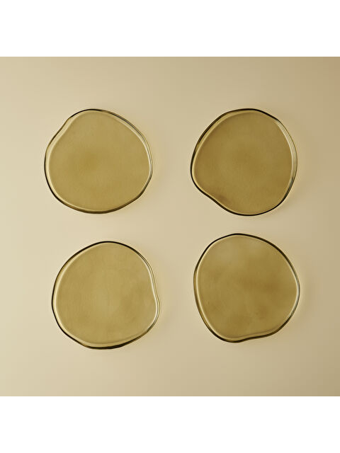 Bella Maison Geo Pasta Tabağı 4'lü Yeşil (21 cm) - S000362676-18194