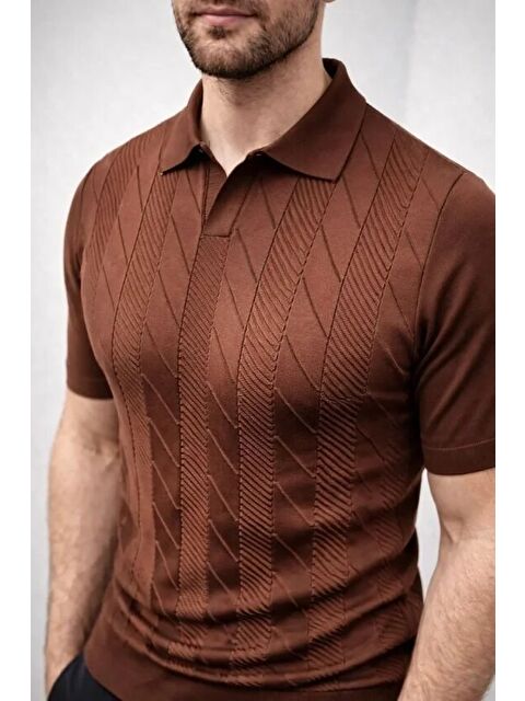 Jane's Erkek Yazlık Triko Dokuma Tişört