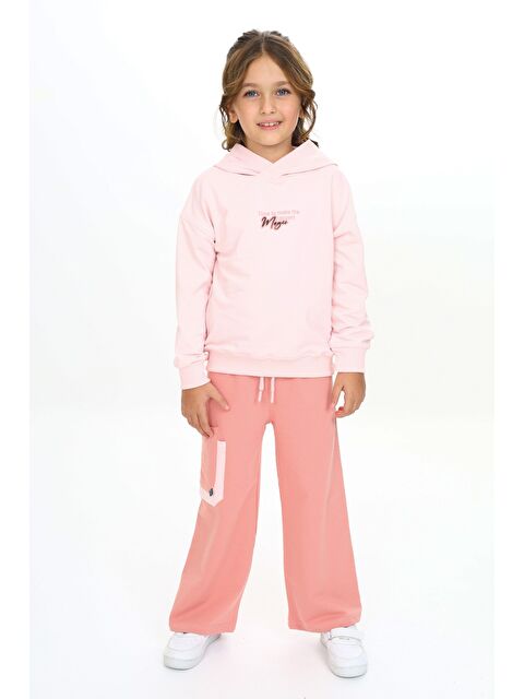 Toontoykids Kız Çocuk Kapüşonlu Eşofman Takım - S000324771-7152