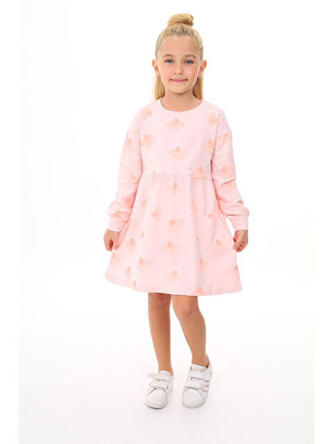 Toontoykids Kız Çocuk Baskılı Elbise - S000324779-7152