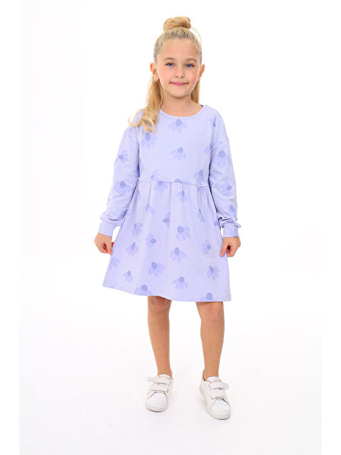 Toontoykids Kız Çocuk Baskılı Elbise - S000324779-17234
