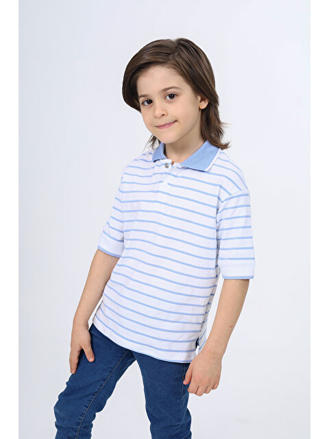 Toontoykids Erkek Çocuk Çizgili Tişört - S000360580-17234