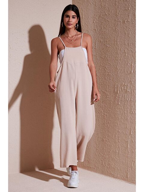 Lela Relaxed Fit Ayarlanabilir İp Askılı Bahçıvan Tulum 66970192S4 - S000162605-25636