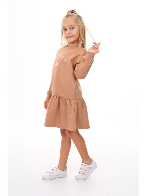Toontoykids Kız Çocuk Nakışlı Elbise - S000324780-19413