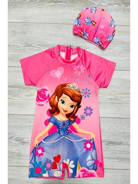 Modanino Kız Çocuk Fermuarlı Mayo Takımı 5-16 Yaş 12242 - S000386298-20022