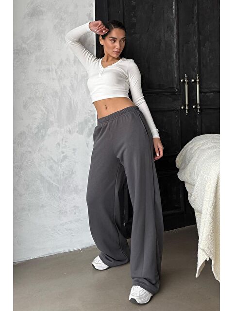 Madmext Füme Bol Paça Kadın Eşofman Altı Mg2279 - S000342795-33408