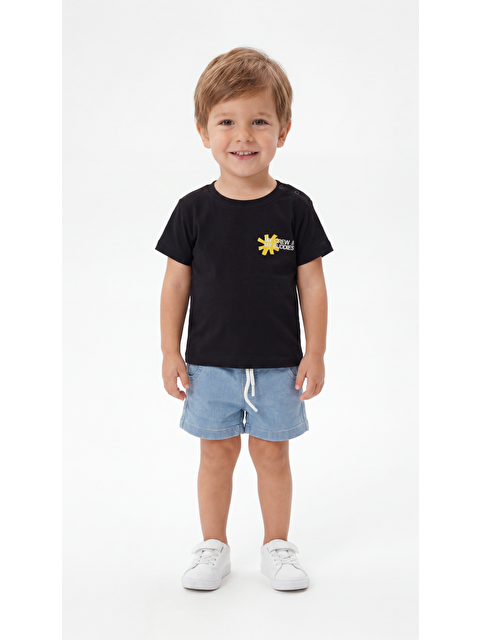 Mışıl Kids My Crew My Buddies Baskılı Erkek Bebek Alt Üst Takım