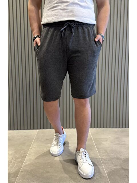 Mishar İtalia Erkek Cepli Bel Bağcıklı Şort - S000373041-29666