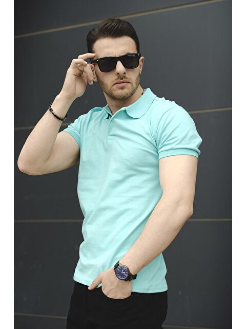 Oksit Alcott Polo Yaka Slim Fit Erkek Tişört - S000124726-20054