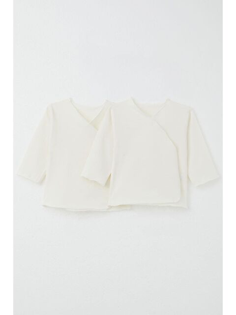 Breeze Bebek İç Zıbın Hastane Çıkışı 2 Li Ekru (0-3 Ay) - S000507720-19965