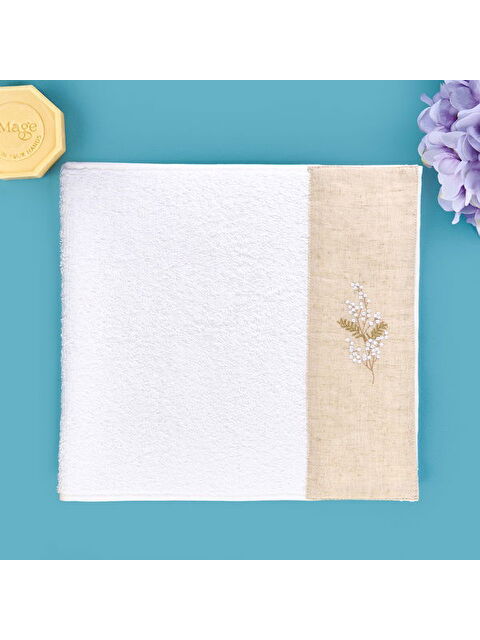 Evidea Soft French Cottage Ruva El Havlusu - Ekru - 30x50 cm - S000475925-19965